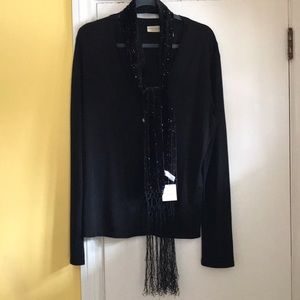 Liz Claiborne evening scarf in black